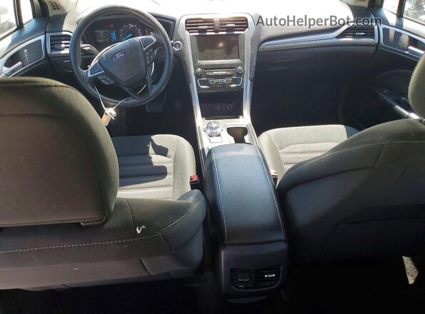 3FA6P0HD0JR262038 2018 FORD FUSION Silver Առջևի վահանակի տեսք