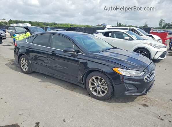3FA6P0HD0KR280864 2019 FORD FUSION Black Передня права чверть