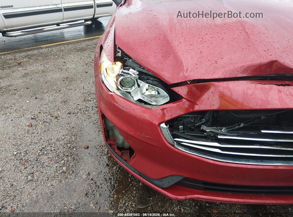 3FA6P0HD0LR122140 2020 FORD FUSION Red Front view