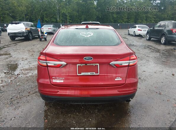 3FA6P0HD0LR122140 2020 FORD FUSION Red 