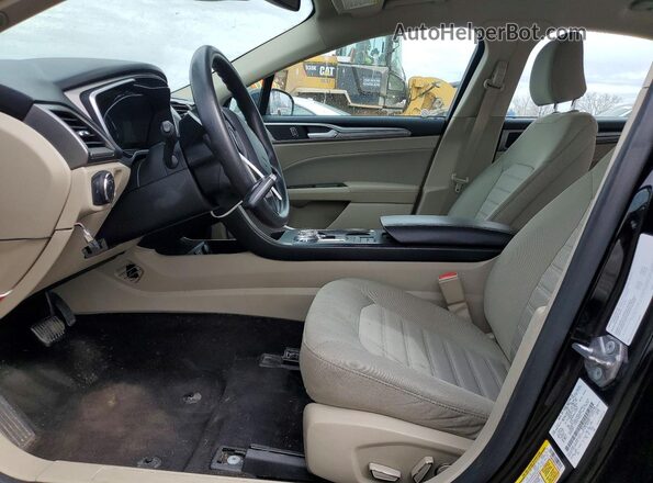 3FA6P0HD0LR140430 2020 FORD FUSION Black Widok wnętrza z przodu