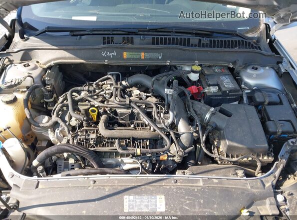 3FA6P0HD0LR169216 2020 FORD FUSION Серебряный Вид сзади