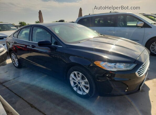 3FA6P0HD0LR191264 2020 FORD FUSION Black Առջևի աջ