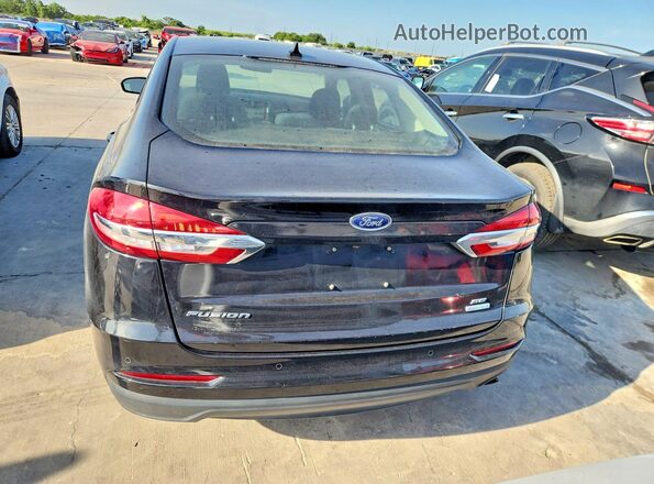 3FA6P0HD0LR191264 2020 FORD FUSION Black Հետևի տեսք