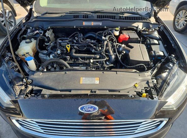 3FA6P0HD0LR191264 2020 FORD FUSION Black Սալոնի հետևի տեսք