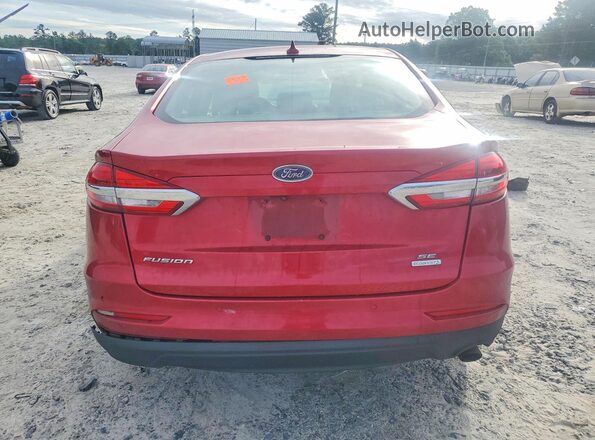 3FA6P0HD0LR256517 2020 FORD FUSION Red 