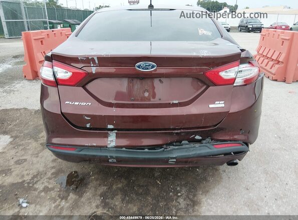 3FA6P0HD1GR232099 2016 FORD FUSION Maroon Դիմացի տեսք
