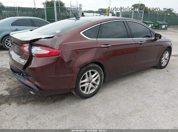 3FA6P0HD1GR232099 2016 FORD FUSION Maroon Հետևի աջ