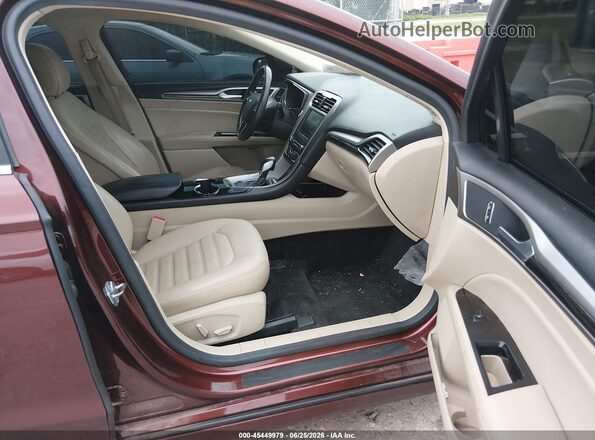 3FA6P0HD1GR232099 2016 FORD FUSION Maroon Սալոնի դիմացի տեսք