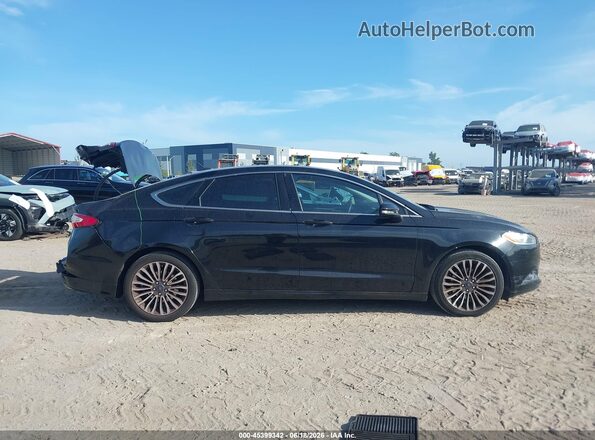 3FA6P0HD1GR341176 2016 FORD FUSION Black Սալոնի հետևի տեսք