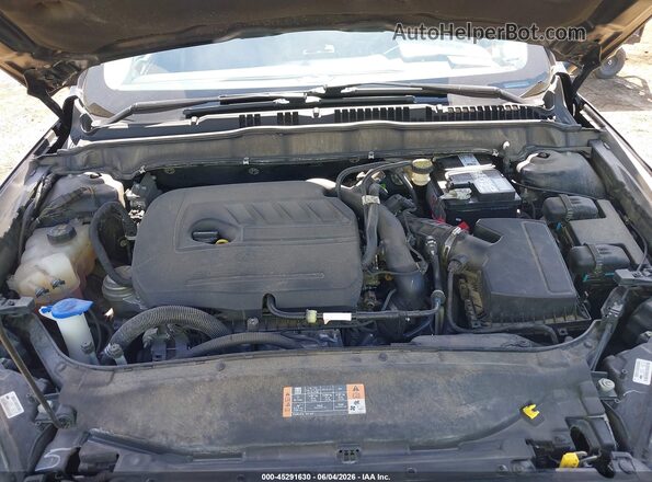 3FA6P0HD1GR379779 2016 FORD FUSION Черный Вид сзади
