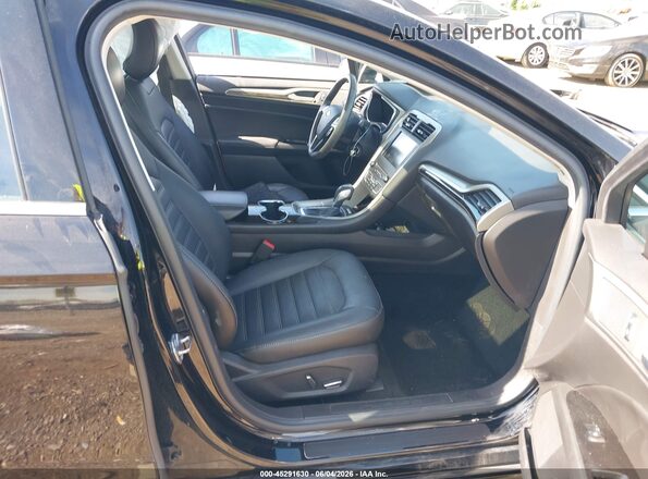 3FA6P0HD1GR379779 2016 FORD FUSION Черный Вид салона спереди