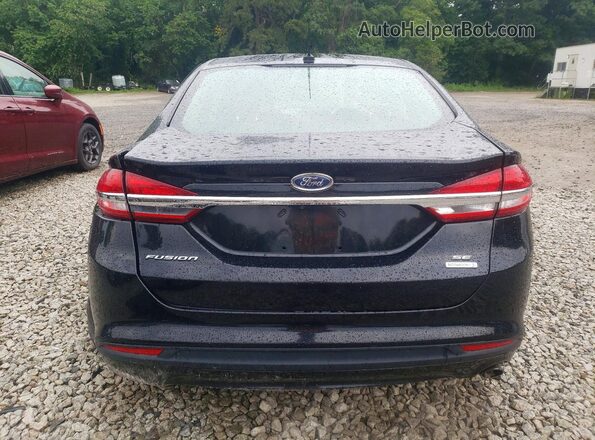 3FA6P0HD1HR331703 2017 FORD FUSION Черный Вид сзади