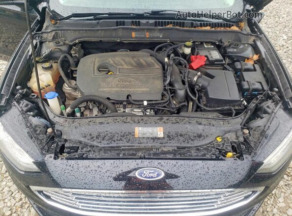 3FA6P0HD1HR331703 2017 FORD FUSION Черный Вид задней части салона