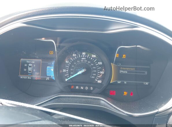 3FA6P0HD1HR339767 2017 FORD FUSION Gray უკანა სავარძლების ხედი