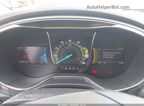 3FA6P0HD1HR371649 2017 FORD FUSION White Rear seats view