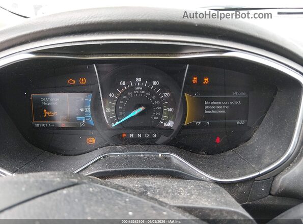 3FA6P0HD1HR401457 2017 FORD FUSION Черный Вид задних сидений