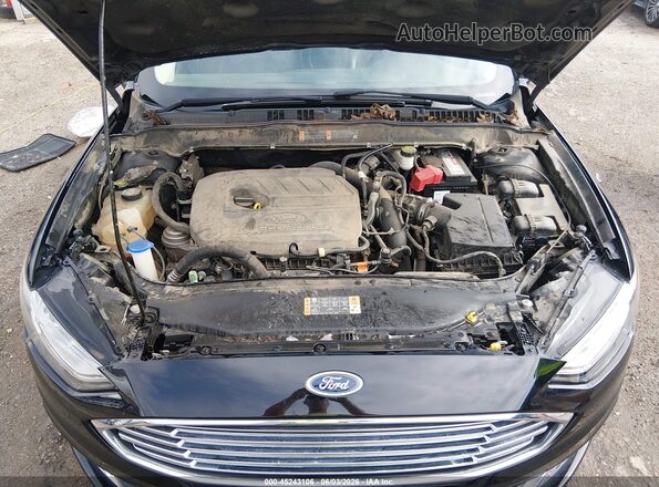 3FA6P0HD1HR401457 2017 FORD FUSION Черный Вид сзади