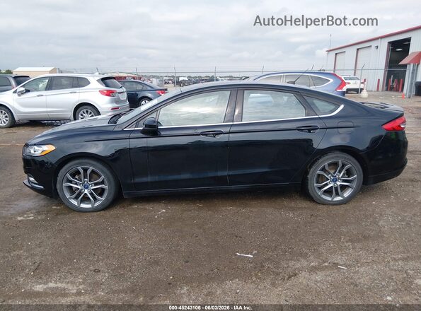 3FA6P0HD1HR401457 2017 FORD FUSION Черный Панорамный вид салона 360°