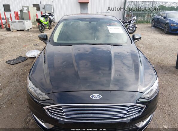 3FA6P0HD1HR401457 2017 FORD FUSION Черный Вид щитка приборов