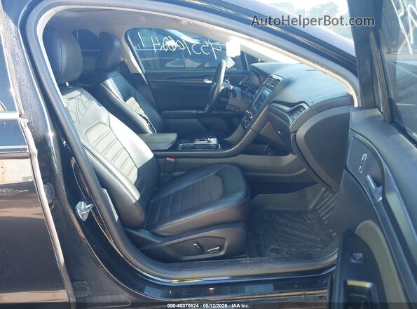 3FA6P0HD1JR126520 2018 FORD FUSION Black Вид салону спереду