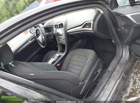 3FA6P0HD1JR174180 2018 FORD FUSION Gray Front interior view