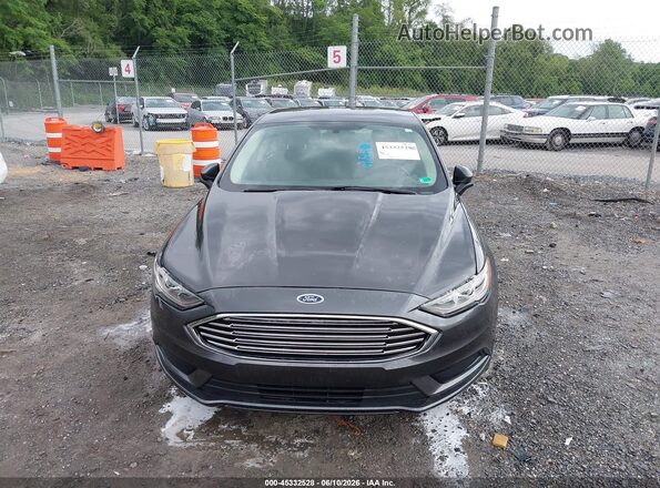 3FA6P0HD1JR174180 2018 FORD FUSION Gray Instrument cluster view