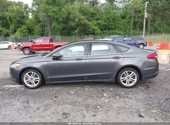 3FA6P0HD1JR174180 2018 FORD FUSION Gray 360 interior view