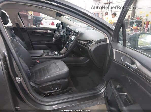 3FA6P0HD1JR183123 2018 FORD FUSION Gray წინა სალონის ხედი