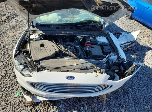 3FA6P0HD1JR207906 2018 FORD FUSION White Rear interior view