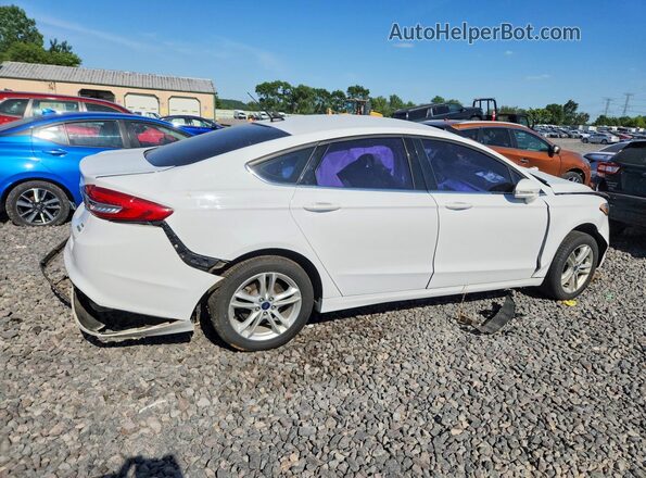 3FA6P0HD1JR207906 2018 FORD FUSION White Rear right