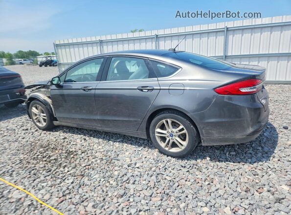 3FA6P0HD1JR238816 2018 FORD FUSION Gray 