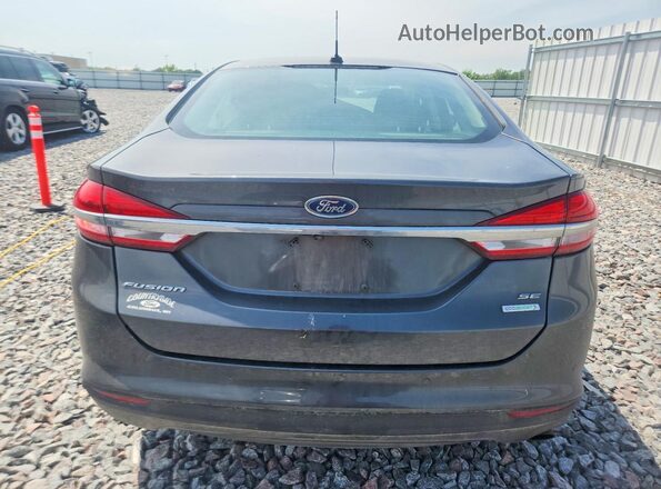 3FA6P0HD1JR238816 2018 FORD FUSION Gray 