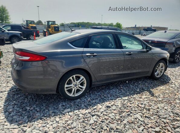 3FA6P0HD1JR238816 2018 FORD FUSION Gray 