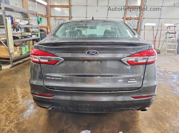 3FA6P0HD1LR106061 2020 FORD FUSION Gray Вид ззаду