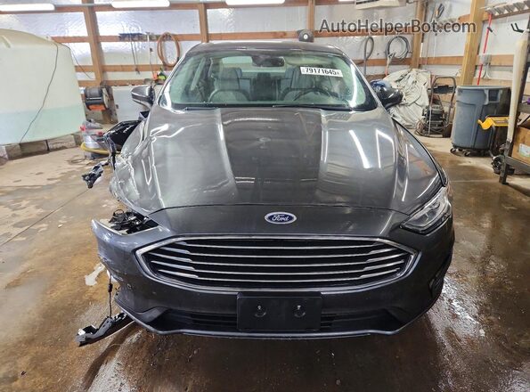 3FA6P0HD1LR106061 2020 FORD FUSION Gray Вид спереду