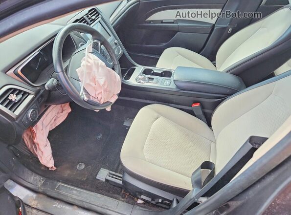 3FA6P0HD1LR106061 2020 FORD FUSION Gray Вид салону спереду