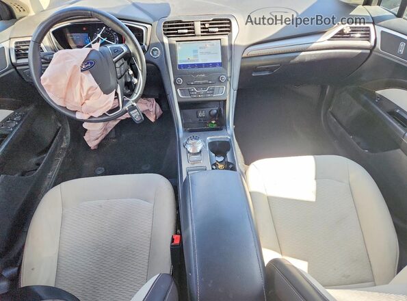 3FA6P0HD1LR106061 2020 FORD FUSION Gray Вид панелі приладів