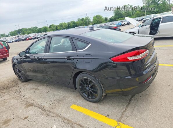 3FA6P0HD1LR124172 2020 FORD FUSION Black Rear left