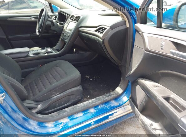 3FA6P0HD1LR128884 2020 FORD FUSION Blue Widok wnętrza z przodu