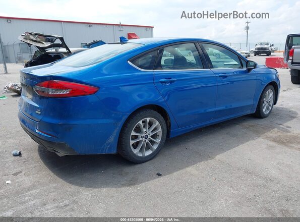 3FA6P0HD1LR128884 2020 FORD FUSION Blue Tył prawy