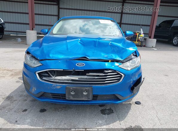 3FA6P0HD1LR128884 2020 FORD FUSION Blue Widok zestawu wskaźników