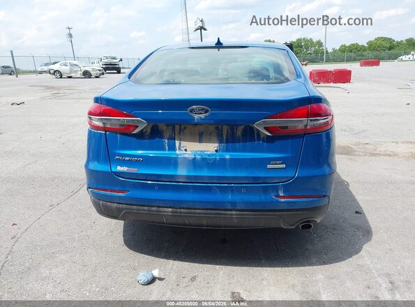 3FA6P0HD1LR128884 2020 FORD FUSION Blue 