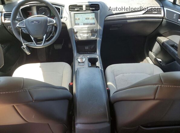 3FA6P0HD1LR183206 2020 FORD FUSION Blue Вид панелі приладів