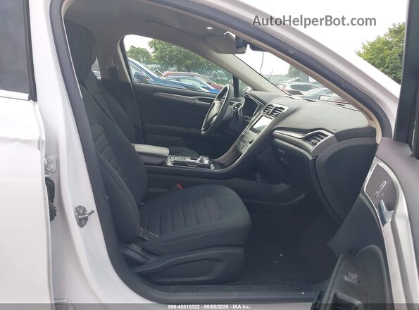 3FA6P0HD1LR216169 2020 FORD FUSION White წინა სალონის ხედი