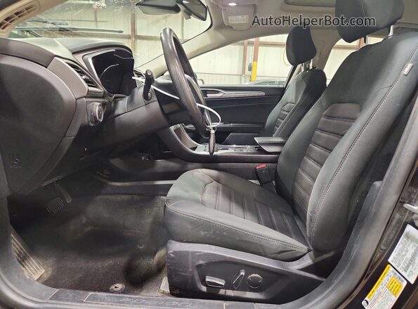 3FA6P0HD1LR218049 2020 FORD FUSION Black Vista interior delantera