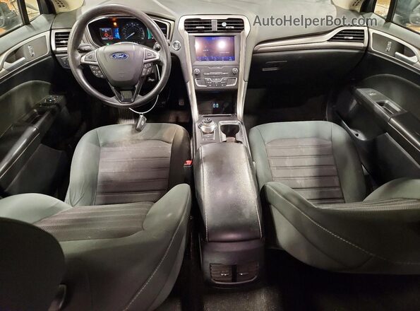 3FA6P0HD1LR218049 2020 FORD FUSION Black Vista del salpicadero