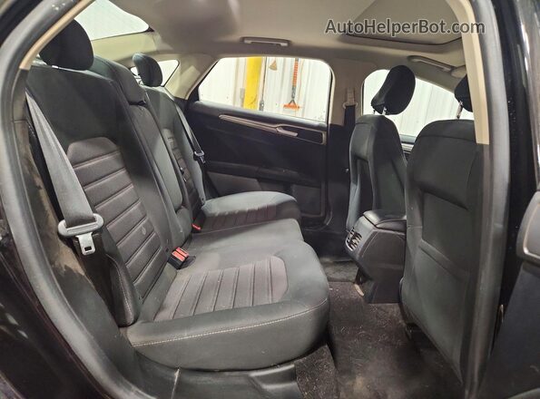 3FA6P0HD1LR218049 2020 FORD FUSION Black Vista de los asientos traseros