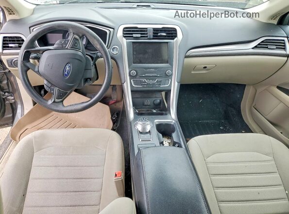 3FA6P0HD1LR226622 2020 FORD FUSION Gray 