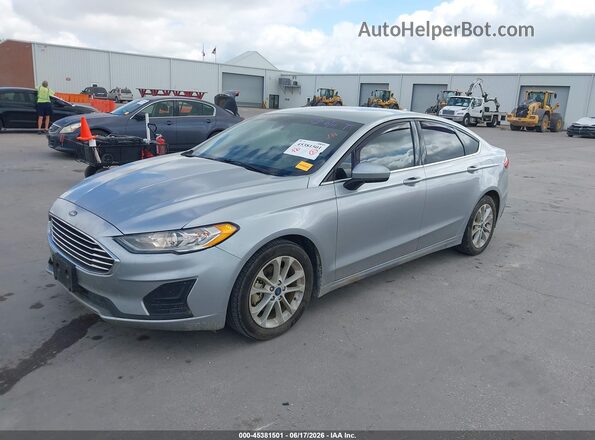 3FA6P0HD1LR230959 2020 FORD FUSION Silver Առջևի ձախ երեք քառորդ տեսարան